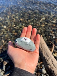 Image 2 of Tofu the Seal & Mochi the Pup Rock 💙