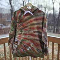 Image 6 of Incline Ice Dyed Adult (Lrg) Unisex Hoodie