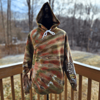 Image 2 of Incline Ice Dyed Adult (Lrg) Unisex Hoodie
