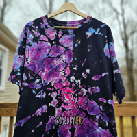 Image 5 of Reverse Tie Dye Adult (Extra Large) Unisex T-shirt