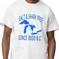 Image 1 of Salt Free Shark Free Michigan Shirt