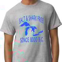Image 2 of Salt Free Shark Free Michigan Shirt
