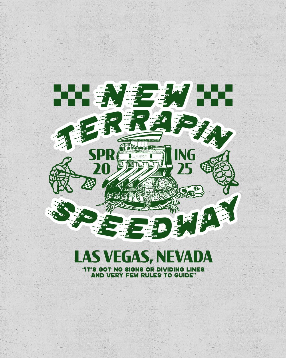 New Terrapin Speedway (White)