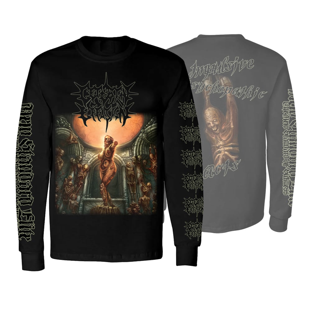 Image of CEREBRAL EFFUSION "IMPULSIVE PSYCHOPATHIC ACTS" LONG SLEEVE