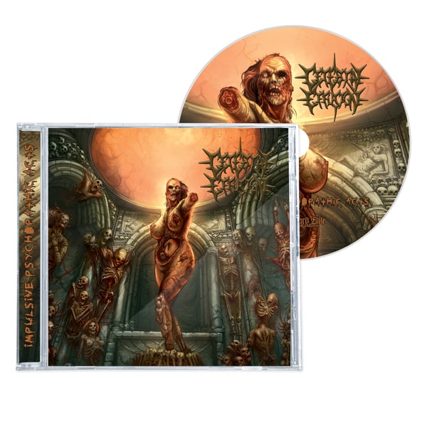 Image of CEREBRAL EFFUSION "IMPULSIVE PSYCHOPATHIC ACTS" CD