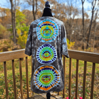 Image 4 of Tie Dye Mandala Pattern (XL) Adult T-shirt