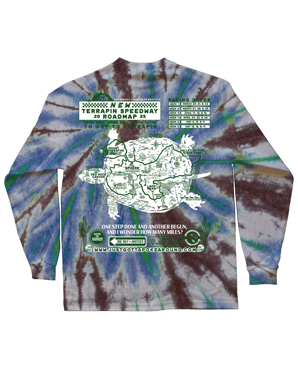 Long Sleeve New Terrapin Speedway (Riverbed Colorway)