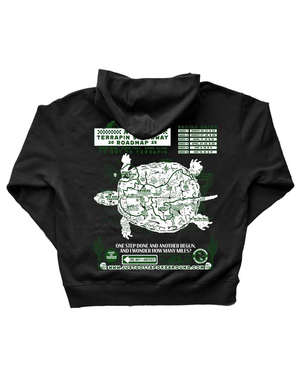 New Terrapin Speedway Heavyweight Hoodie (Shadow Colorway)