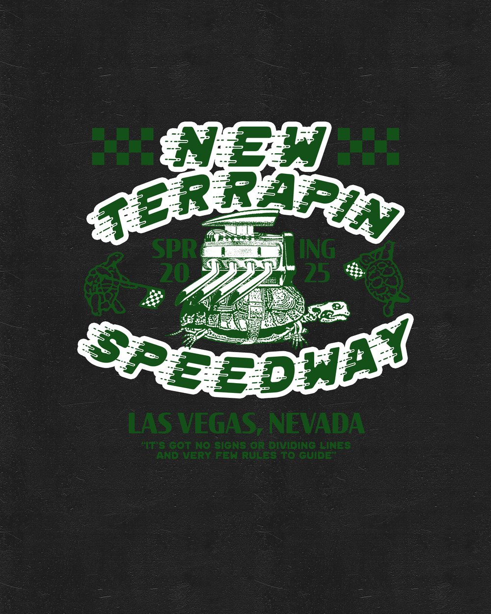 New Terrapin Speedway Heavyweight Hoodie (Shadow Colorway)