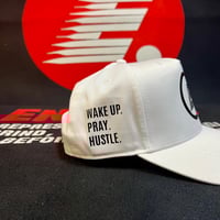 Image 3 of White / black “ Keep Your Circle Small ” baseball cap