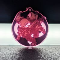 Image 3 of FALLEN EXO glow in the dark charm