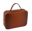 Ostrich Croc Bible Case Bag
