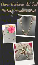 Clover Necklace 18K Gold Plated 