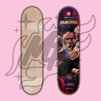 Image 1 of Sukuna Skate Deck/Vinyl Print