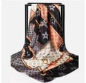 Clover Satin Large Scarfs 
