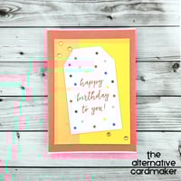 Happy Birthday to You - Colour Block Birthday Card