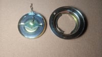 Image 4 of 240z "early style" gas cap and base w/chain - Refurbished