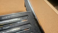 Image 3 of 70-72 240z Non Illuminated heater trim panel