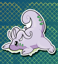 Image 1 of Gooey Dragon - Vinyl Sticker