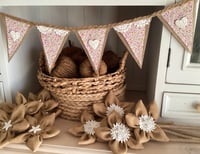 Image 1 of #24 Rustic Bunting - 10 flags *Flat rate $15.50 postage*