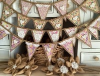 Image 2 of #25 Rustic Bunting - 10 flags *Flat rate $15.50 postage*