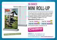 Mini Roll-Up da Banco