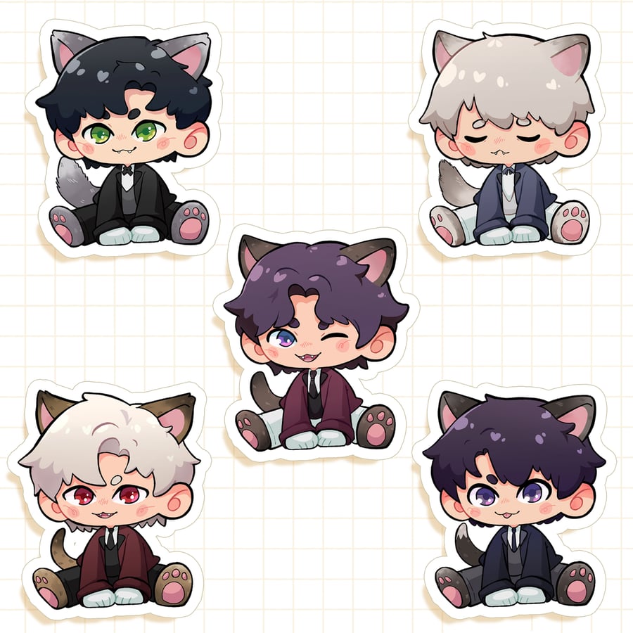 Image of Love&Deepspace ~  kitty butler charms♡ 