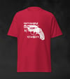 Surrounded By Strangers – T-shirt Gun Red