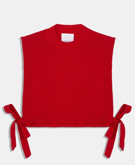 Image of PILEA vest red