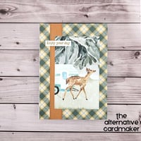 Birthday Card - Deer