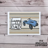 Happy Birthday Dad - Peddle Car