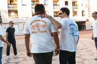 Image 2 of Tee-shirt - Ville Fleurie - Orange