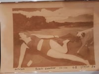 Image 3 of Beach Dreamer, anthotype