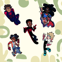 Spiderverse Keychains