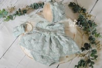 Image 1 of Newborn Jacquard Dresses 