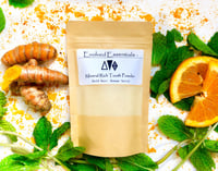 Image 1 of Gold Dust: Orange Spice Foaming Turmeric Remineralizing Tooth Powder 