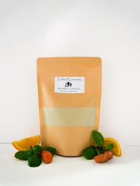 Image 3 of Gold Dust: Orange Spice Foaming Turmeric Remineralizing Tooth Powder 
