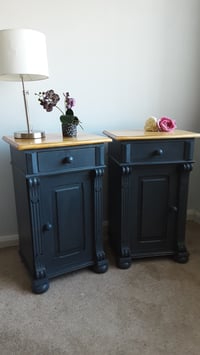 Image 1 of Stylish Bedside Cabinets with good storage.