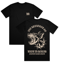 'DOG' T-SHIRT (BLACK)