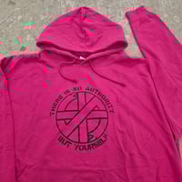 Image 7 of Crass - "No Authority" hoodies