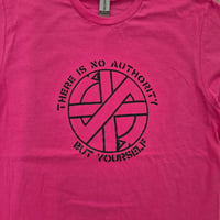 Image 11 of Crass There Is No Authority But Yourself -shirts 