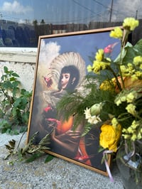 Image 2 of Perla Framed Wood Canvas 