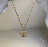 Golden Honeybee Necklace 