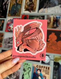 Image 1 of Wolpertinger Vinyl Sticker