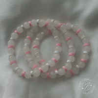 Pink & White Jelly Bracelet 