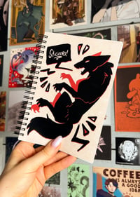 Image 1 of Black Wolf | Sticker Collecting Book B6