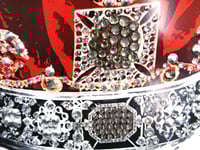 Image 7 of A3 Diamond and Silver stud crown