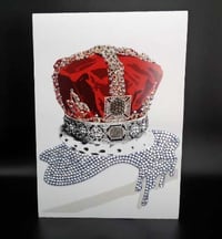Image 1 of A3 Diamond and Silver stud crown