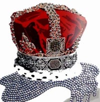 Image 2 of A3 Diamond and Silver stud crown