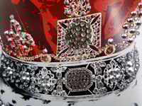 Image 4 of A3 Diamond and Silver stud crown